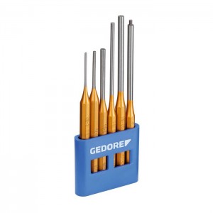 GEDORE Pin punch set 6 pcs in plastic holder (8839990)