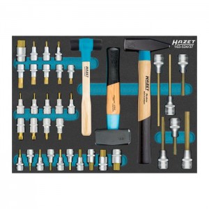 HAZET Screwdriver socket set 163-534/37