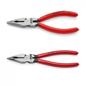 KNIPEX 08 21 Needle-Nose Combination Pliers, 145 - 185 mm
