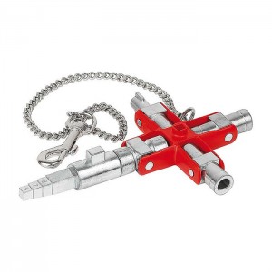 KNIPEX 00 11 06 V01 Universal Key “Construction“ 90 mm