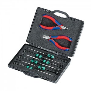 KNIPEX 00 20 18 Case for Electronics Pliers for working on electronic components