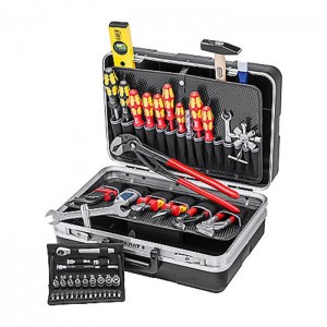 KNIPEX 00 21 21 HK S Plumber`s tool case 24 parts