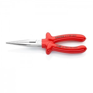 KNIPEX 26 17 200 Snipe Nose Side Cutting Pliers chrome plated 200 mm