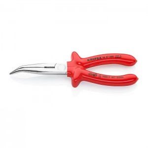 KNIPEX 26 27 200 Snipe Nose Side Cutting Pliers chrome plated 200 mm