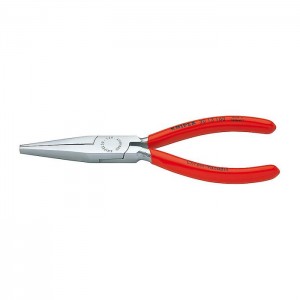 KNIPEX 30 13 140 Long Nose Pliers chrome plated plastic coated 140 mm