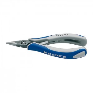 KNIPEX 34 22 130 Precision Electronics Gripping Pliers burnished 135 mm