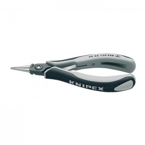 KNIPEX 34 32 130 ESD Precision Electronics Gripping Pliers ESD burnished 135 mm