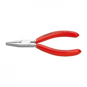 KNIPEX 37 13 125 Flat Nose Pliers for precision mechanics chrome plated 125 mm