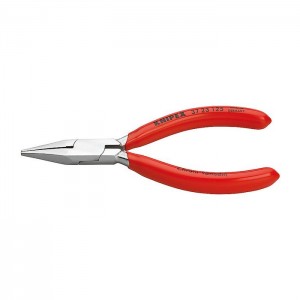 KNIPEX 37 23 125 Flat Nose Pliers for precision mechanics chrome plated 125 mm