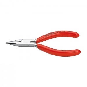 KNIPEX 37 33 125 Flat Nose Pliers for precision mechanics chrome plated 125 mm