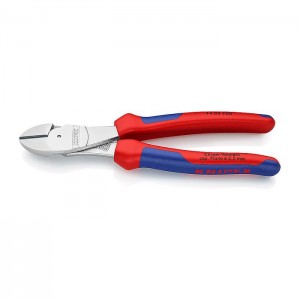 KNIPEX 74 05 200 High Leverage Diagonal Cutter chrome plated 200 mm