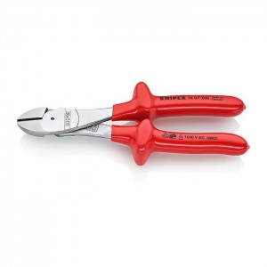 KNIPEX 74 07 200 High Leverage Diagonal Cutter chrome plated 200 mm
