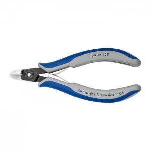 KNIPEX 79 12 125 Precision Electronics Diagonal Cutter burnished 125 mm