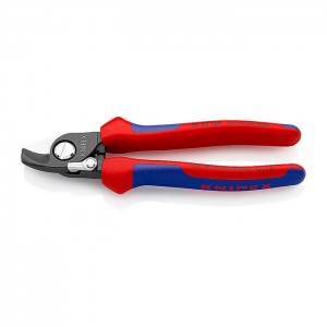 KNIPEX 95 22 165 Cable Shears with opening spring 165 mm