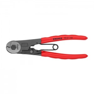 KNIPEX 95 61 150 Bowden Cable Cutter plastic coated 150 mm