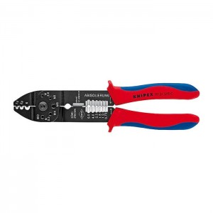 KNIPEX 97 21 215 C Crimping Pliers burnished 230 mm