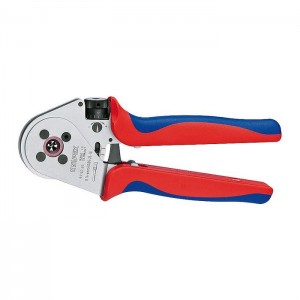 KNIPEX 97 52 65 Four-Mandrel Crimping Pliers for turned contacts 230 mm