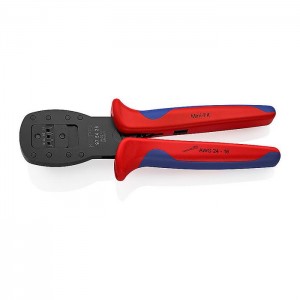 KNIPEX 97 54 26 Crimping Pliers for micro plugs burnished 190 mm