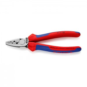 KNIPEX 97 72 180 Crimping Pliers for end sleeves (ferrules) 180 mm