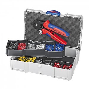 KNIPEX 97 90 09 Crimp Assortment for end sleeves (ferrules)