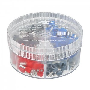 KNIPEX 97 99 908 Assortment Box with Twin end sleeves (ferrules)