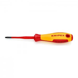 KNIPEX 98 25 01 SLS (Slim) PlusMinus screwdriver Pozidriv® 187 mm