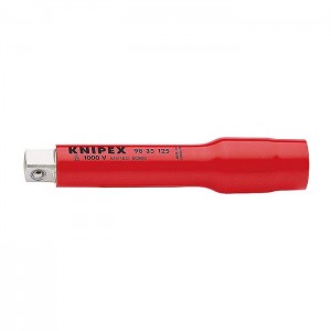 KNIPEX 98 35 125 Extension Bar w. internal/external square 3/8“ 125 mm