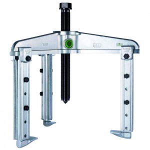 KUKKO 11-1-AV Extra strong, 3-arm universal puller with adjustable clamping depth