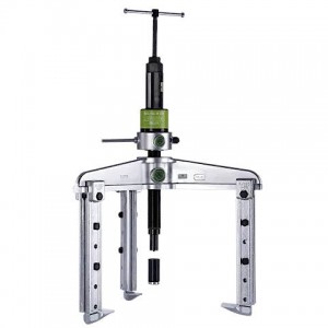 KUKKO 11-1-BV Extra strong, 3-arm universal puller with adjustable clamping depth and grease-hydraulic spindle