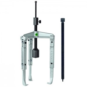 KUKKO 30-2-3-B 3-arm universal puller with adjustable, extended puller hooks and grease-hydraulic spindle