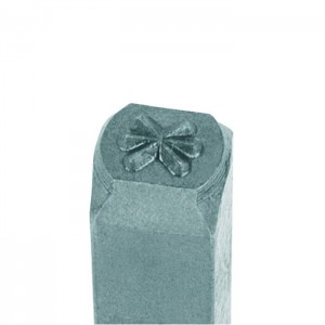 KUKKO 300H02S6 Handshake stamp, 6-stroke star