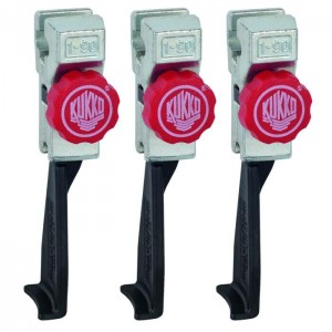 KUKKO 3-203-S 3 narrow, quickly adjustable trigger hooks (set)