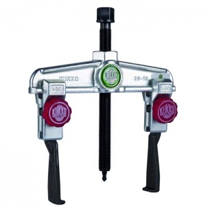 KUKKO 20-10+S-T 2-arm universal puller with extremely narrow, quick-adjustable trigger hooks
