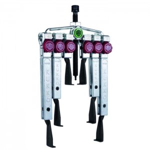 KUKKO 20-10+SP 2-arm universal puller with narrow, quick-adjustable trigger hooksin set