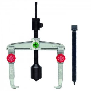 KUKKO 20-2+B 2-arm universal puller with quick-adjustable puller hook and grease-hydraulic spindle