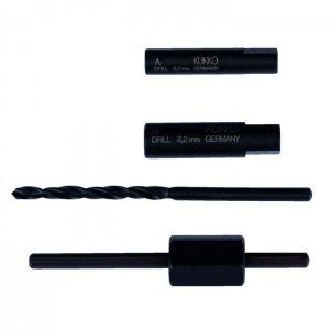 KUKKO 49-U-13 Screw extractor with drill bits and drill guide