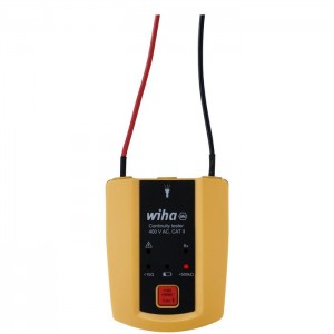 Wiha Continuity tester 400 V AC, CAT II incl. 2x AAA batteries (45222)