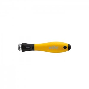 Wiha Screwdriver handle SoftFinish®-telescopic ESD for SYSTEM 4 interchangeable blade (31498) 4,0