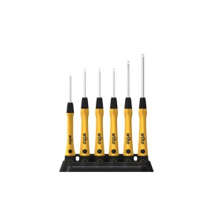 Wiha Fine screwdriver set PicoFinish® ESD TORX®, 6 pcs. with holder (43708)