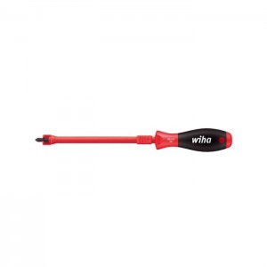 Wiha Screwdriver SoftFinish® Phillips with fixing function (32406) PH0 x 100 mm