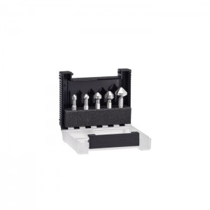 Wiha Kegelsenker-Bit Set 5-tlg. 1/4" (28027)