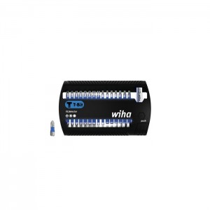 Wiha Bit Set XLSelector T-Bit 25 mm Phillips, TORX®, Sechskant 31-tlg. 1/4" (41830)