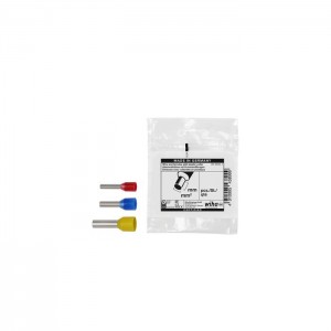 Wiha Wire end ferrules with plastic collar  100 units, colour code 1 (FR) & DIN (43913)
