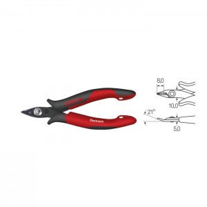 Wiha Diagonal cutters Electronic narrow, pointed head and wire trapping spring without bevelled edge (26813) 126 mm