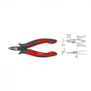 Wiha Oblique end cutting nippers Electronic very narrow, short head without bevelled edge (26830) 125 mm