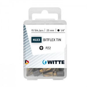 MAXX TIN BITFLEX Bit PHILLIPS 2 1/4 inch X25MM 15 pcs.