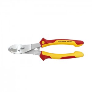 Wiha Cable cutter Professional electric  with switchable opening spring  210 mm, 8 1/4" (43666)