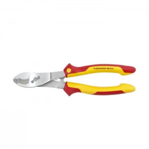 Wiha Cable cutter Professional electric  with switchable opening spring  210 mm, 8 1/4" (43662)