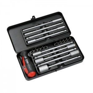 Felo 00006092036 Felo - smart Engineer Inch - tool set with socket blades Inch and bits, 20-pcs.