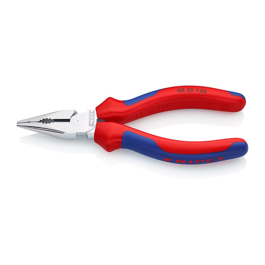 KNIPEX 08 25 145 Needle-Nose Combination Pliers, 145 mm